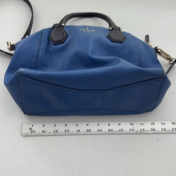 Kate Spade Royal Blue Leather Handbag - Picture 14 of 16